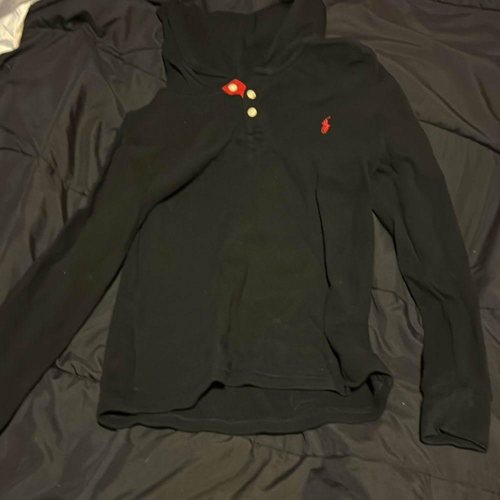 Boys long sleeve polo shirt